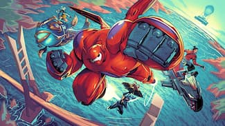Baymax héros | 08. Ecran de chargement Fortnite chapitre 6 saison 1.