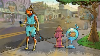 Promenade aqueuse | 12. Ecran de chargement Fortnite chapitre 6 saison MS2.