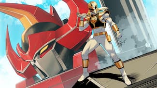 L'arrivée du Megazord | 15. Ecran de chargement Fortnite chapitre 6 saison 4.