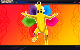 Danse du bhangra (banane), Fortnite Battle Royale fond d'écran HD.
