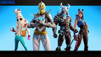 2ème Fond d'écran des Personnages Fortnite Chapitre 4 Original - Images Arrière-plans HD pour PC.