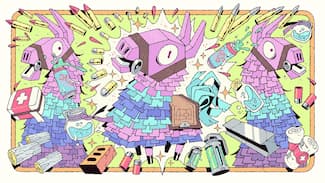 C'est Piñatos ! | 32. Ecran de chargement Fortnite chapitre 7 saison 1.