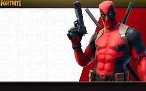 Fond d'écran de Fortnite : Deadpool.