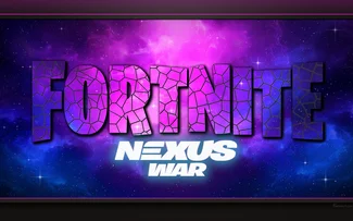 Fortnite Battle Royale Chapitre 2 Saison 4 Logo Nexus War fond d'écran HD | Arrière-plan stylé pour pc - Favorisxp