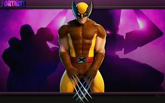 Wolverine, fond d'écran hd de Fortnite.