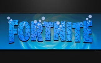 Fortnite Battle Royale Chapitre 2 Saison 3 Logo Bleu fond d'écran HD |