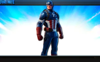 Fortnite Battle Royale Chapitre 2 Saison 3 Skin Captain America fond d'écran HD | Images Arrière-plans pour PC et ordinateur portable - Fond d'écran Favorisxp