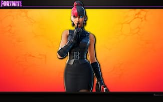 Skin de Fortnite : image de fond d'écran de Kor, personnage de la saison 8 du chapitre 2.