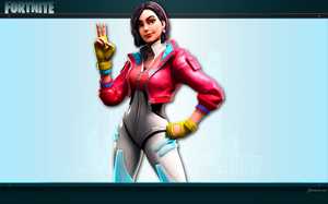 Fond d écran de Fortnite du skin de Rox.