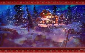 Fête hivernal de Noël #1 - Fond d'écran Fortnite Saison 11