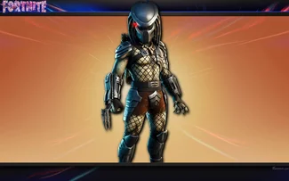Skin (personnage) Predator, Fortnite Battle Royale fond d'écran HD.