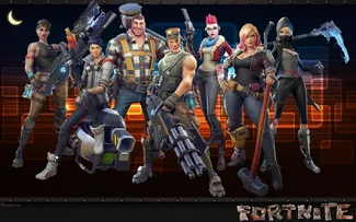 Fond d'écran HD des Skins (personnages) de Fortnite.