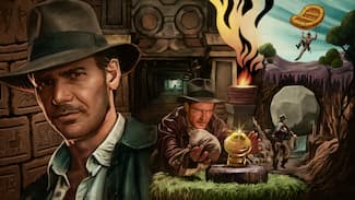 Indiana Jones - Écran de chargement - Fortnite Fond d'écran arrière-plan HD pour PC.