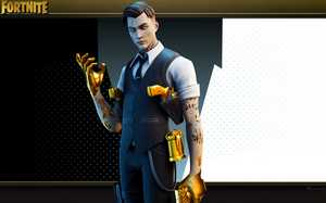 Fond d'écran de Fortnite : Skin Midas.