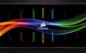 Jeu vidéo : image de fond d'écran de Gaming de Corsair.