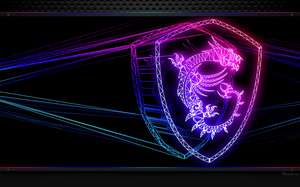 MSI Dragon Neon RGB | Fond D'Écran HD