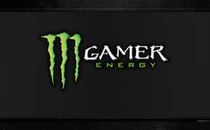 Fond d'écran Monster GAMER ENERGY - Arrière-plan - Wallpaper Favorisxp