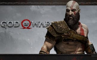 logo - fond d'écran god of war - arrière-plan pour pc - kratos