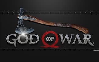 fond d'écran god of war - arrière-plan pour pc - hache leviathan