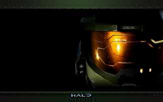 Master Chief - Casque - Halo Infinite Fond d'écran HD Arrière-plan pour PC.
