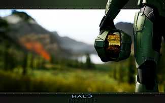 Casque - Master Chief - Halo Infinite Fond d'écran HD Arrière-plan pour PC.