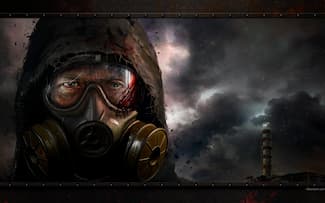 S.T.A.L.K.E.R. 2: Heart of Chernobyl - Personnage avec masque à gaz - Fond d' écran