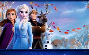 Principaux personnages du film d'animation - Dessin animé - La Reine des neiges 2 - Fond d' écran