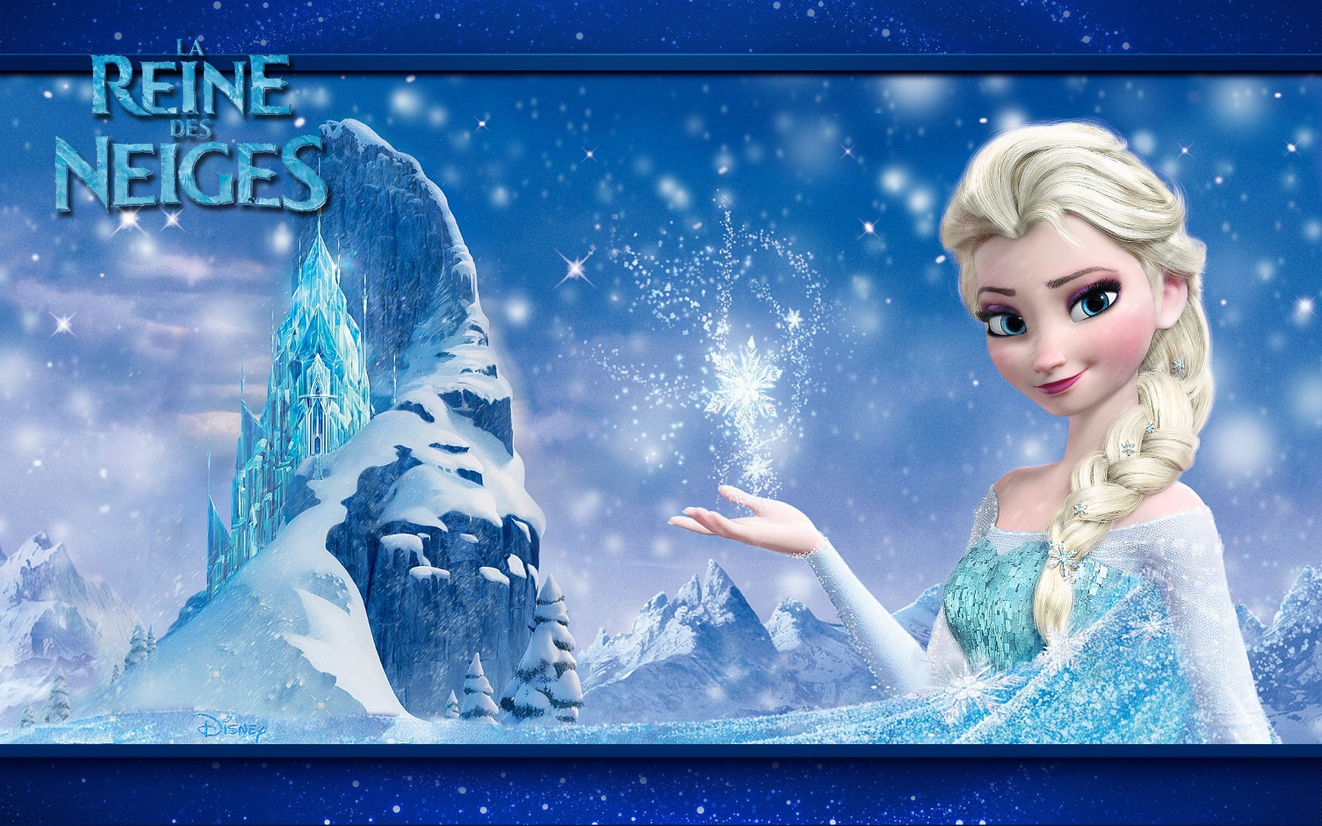 La belle Elsa de La Reine des neiges Fond d'écran - Image arrière-plan - Wallpaper Favorisxp