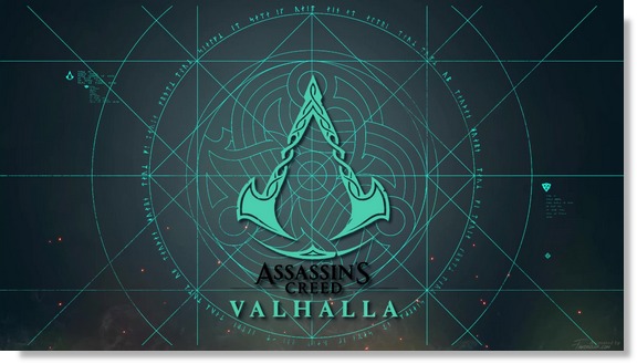 Fond d'écran animé Assassin's Creed Valhalla.