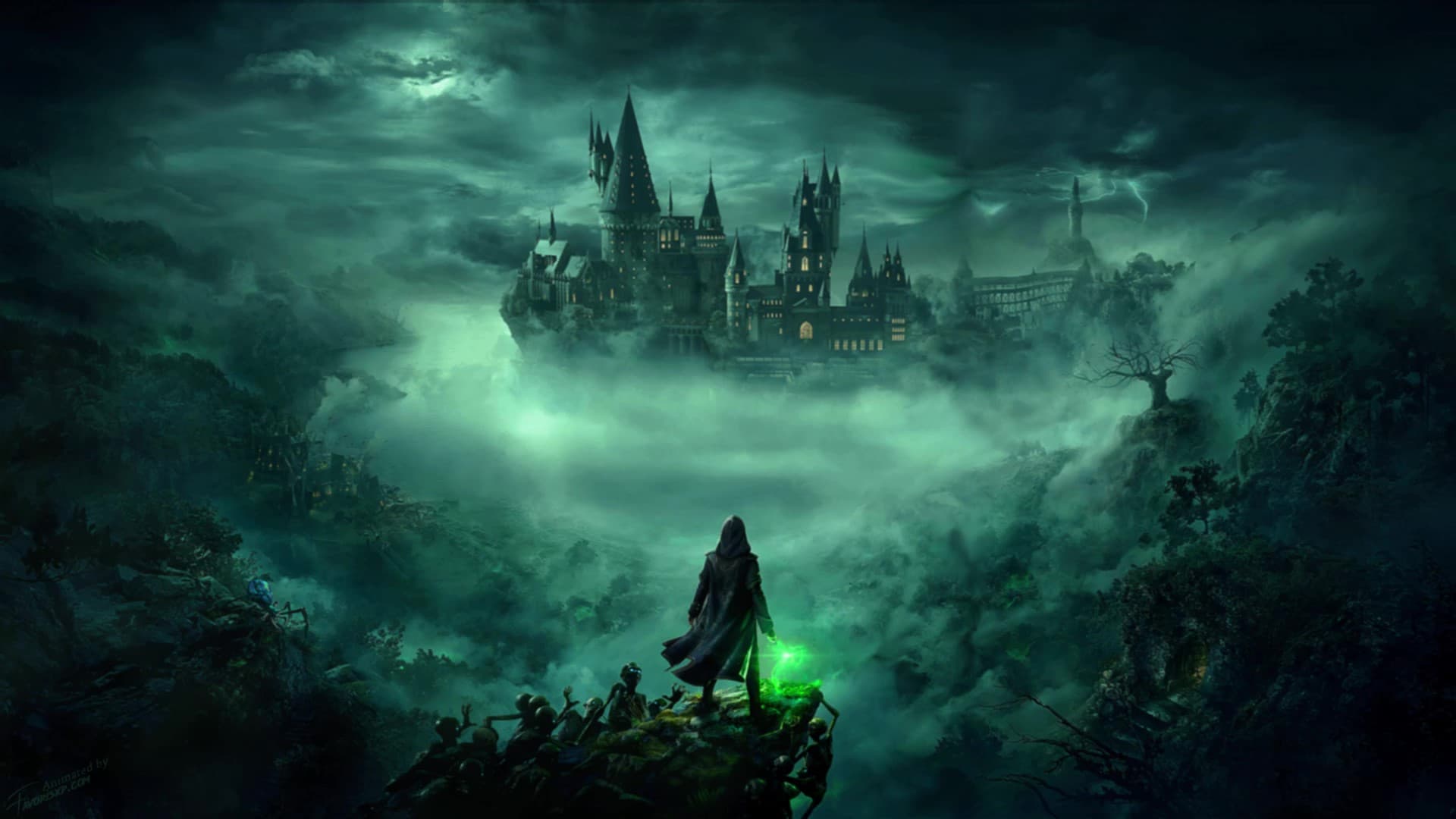 Fond D Ecran Anime Harry Potter Fond d'écran L'Héritage de Poudlard animé : images d'arrière-plan animées  pour PC.