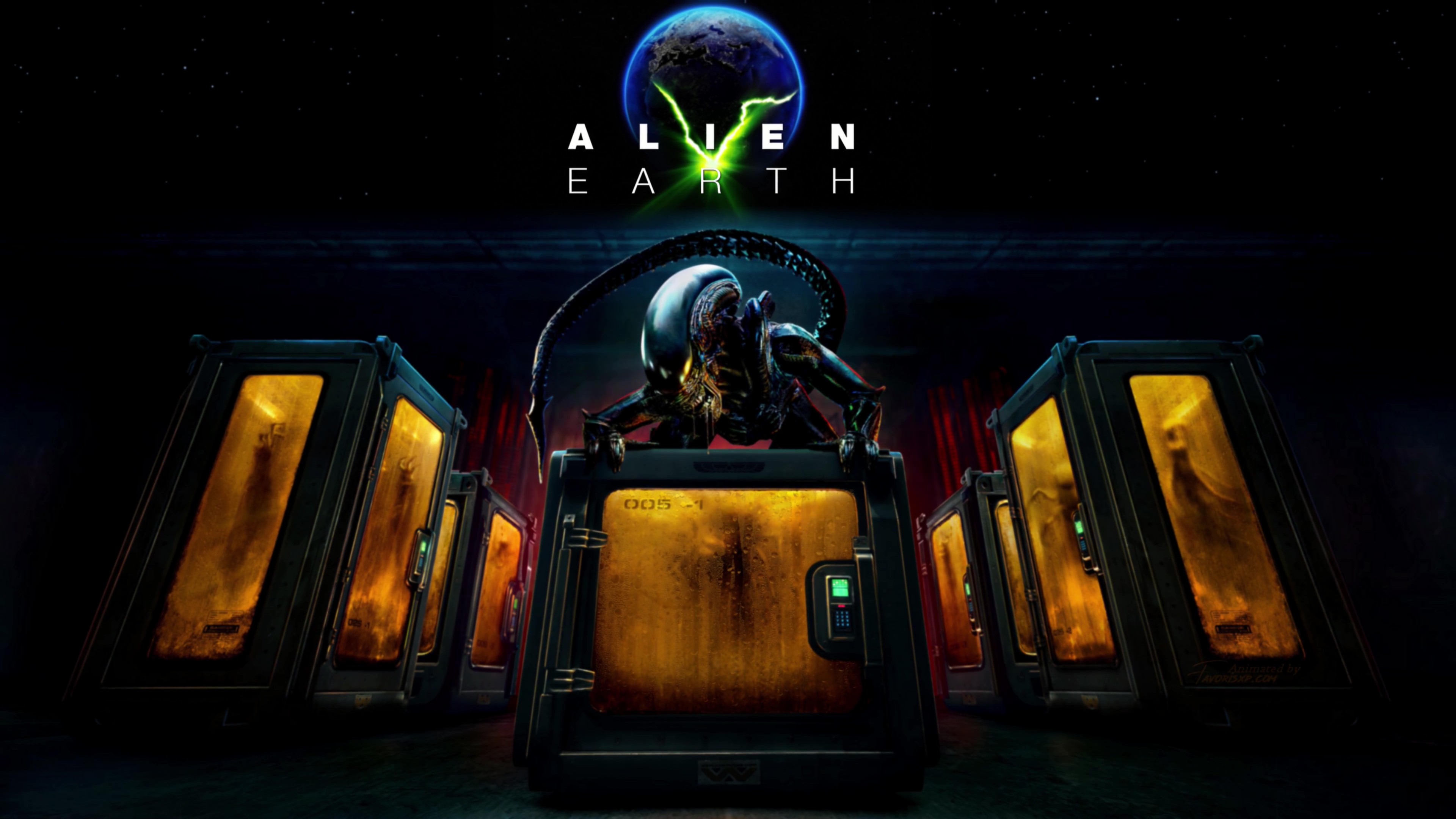 Alien Earth : Fonds d'écran animés PC gratuits à télécharger