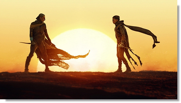 Dune fond d'écran animé
