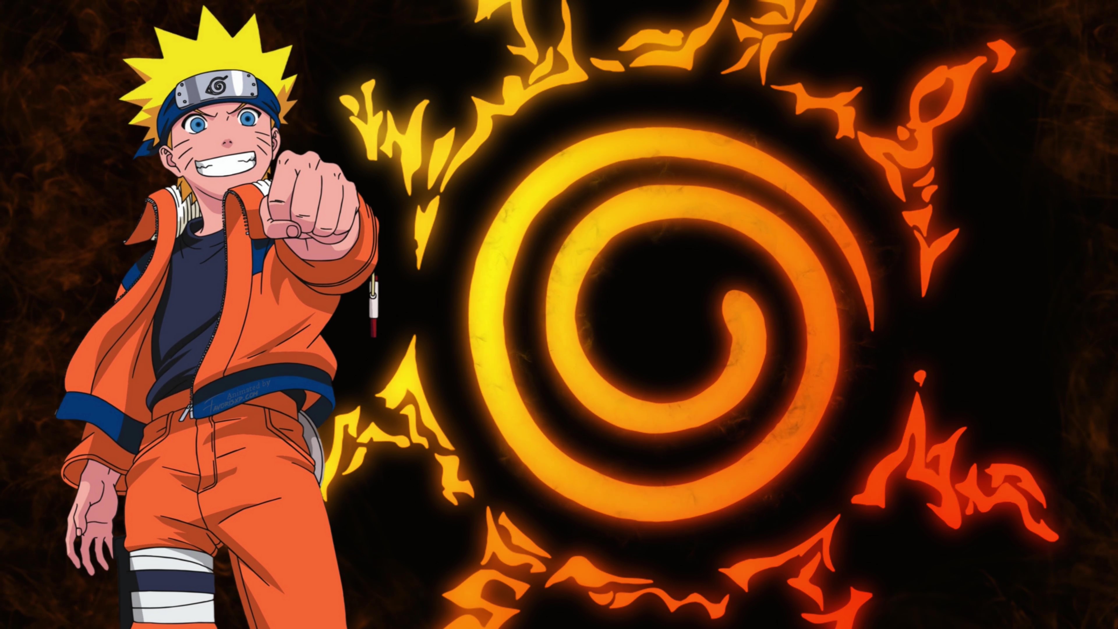 Fonds d'écran Naruto 4K qui bouge pour PC
