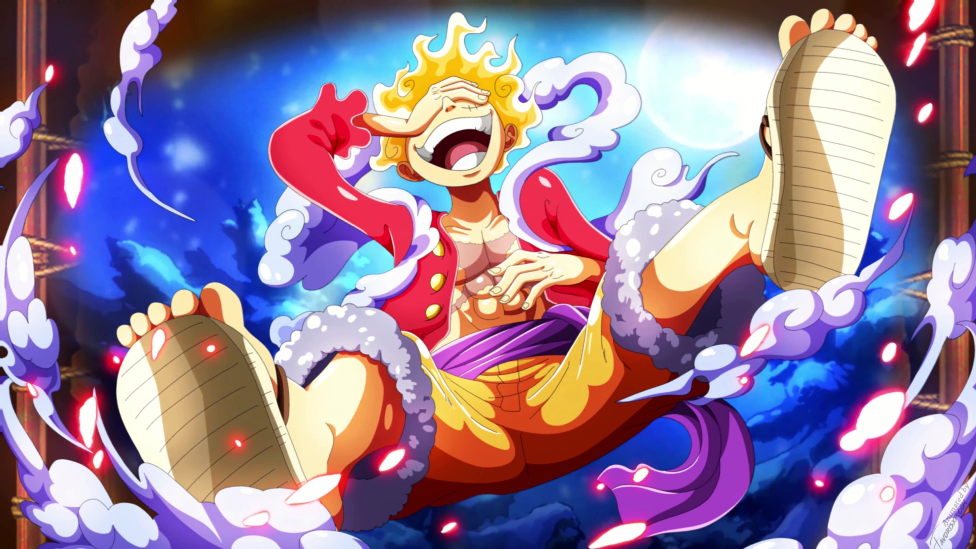 Fonds d'écran 4K de One Piece qui bouge pour PC