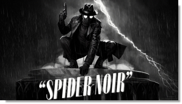 Spider-Noir fond d'écran animé