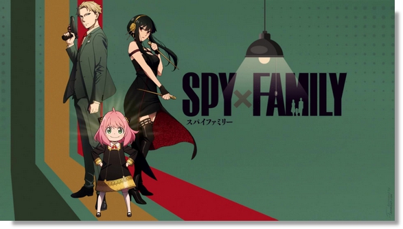 Spy x Family fond d'écran animé