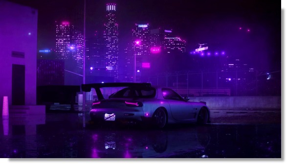 Fonds d'écran animés de voiture de sport japonaise pour PC !