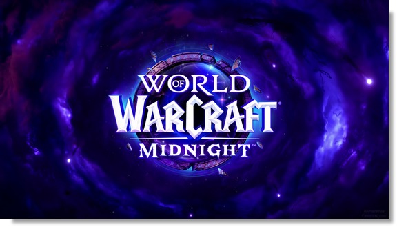 Fond d'écran animé de logo World of Warcraft