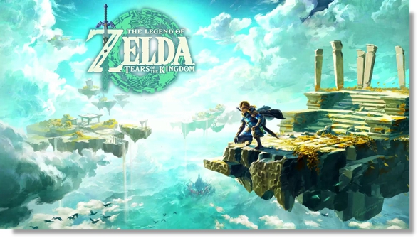 Zelda TOTK fond d'écran animé