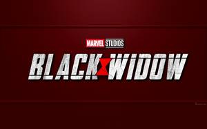 Fond d écran MARVEL (logo du film Black Widow) arrière-plan pour PC Wallpaper Design