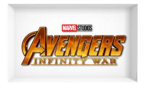 Fond d'écran MARVEL (logo du film Avengers Infinity War) image arrière-plan pour PC Wallpaper Design