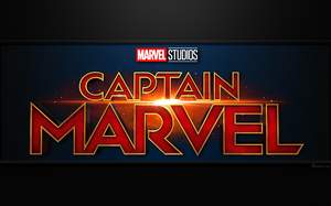 Logo de Captain Marvel *Fonds d'écran de Marvel / Fonds d'écran gratuits pour ordinateur / Personnaliser Windows / Favorisxp