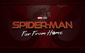 Fond d écran MARVEL (logo du film Spider-Man: Far From Home) image arrière-plan pour PC. Wallpaper Design Favorisxp