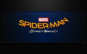 Fond d écran MARVEL (logo du film de Spider-Man: Homecoming) arrière-plan pour PC Wallpaper Design
