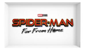 Fond d écran MARVEL (logo du film Spider-Man: Far From Home) arrière-plan pour PC. Wallpaper Design Favorisxp.