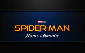 Fond d'écran MARVEL (logo du film de Spider-Man: Homecoming) arrière-plan pour PC Wallpaper Design