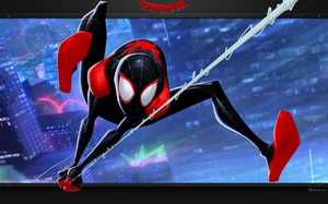 Miles Morales - Spider-Man Dans le Spider Verse - Spider-Man New Generation - Fond d' écran