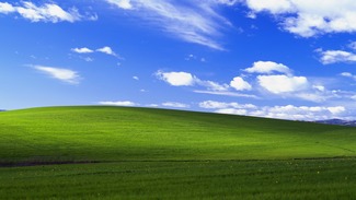 fond d'écran windows xp en hd ou 4k - coline verdoyante - bliss