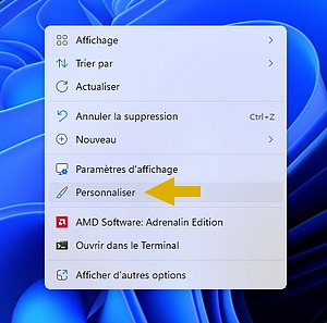 Capture d'écran #1 pour changer l'icône de la corbeille de Windows 11.