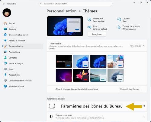 Capture d'écran #3 pour changer l'icône de la corbeille de Windows 11.